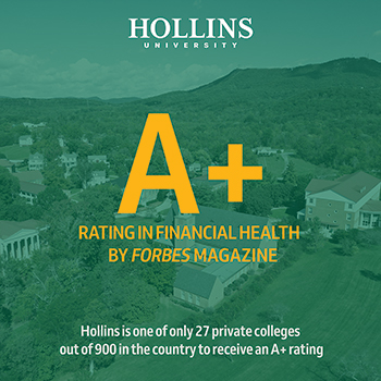 Hollins earns A+ financial health grade from Forbes magazine.