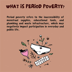 What is period poverty?