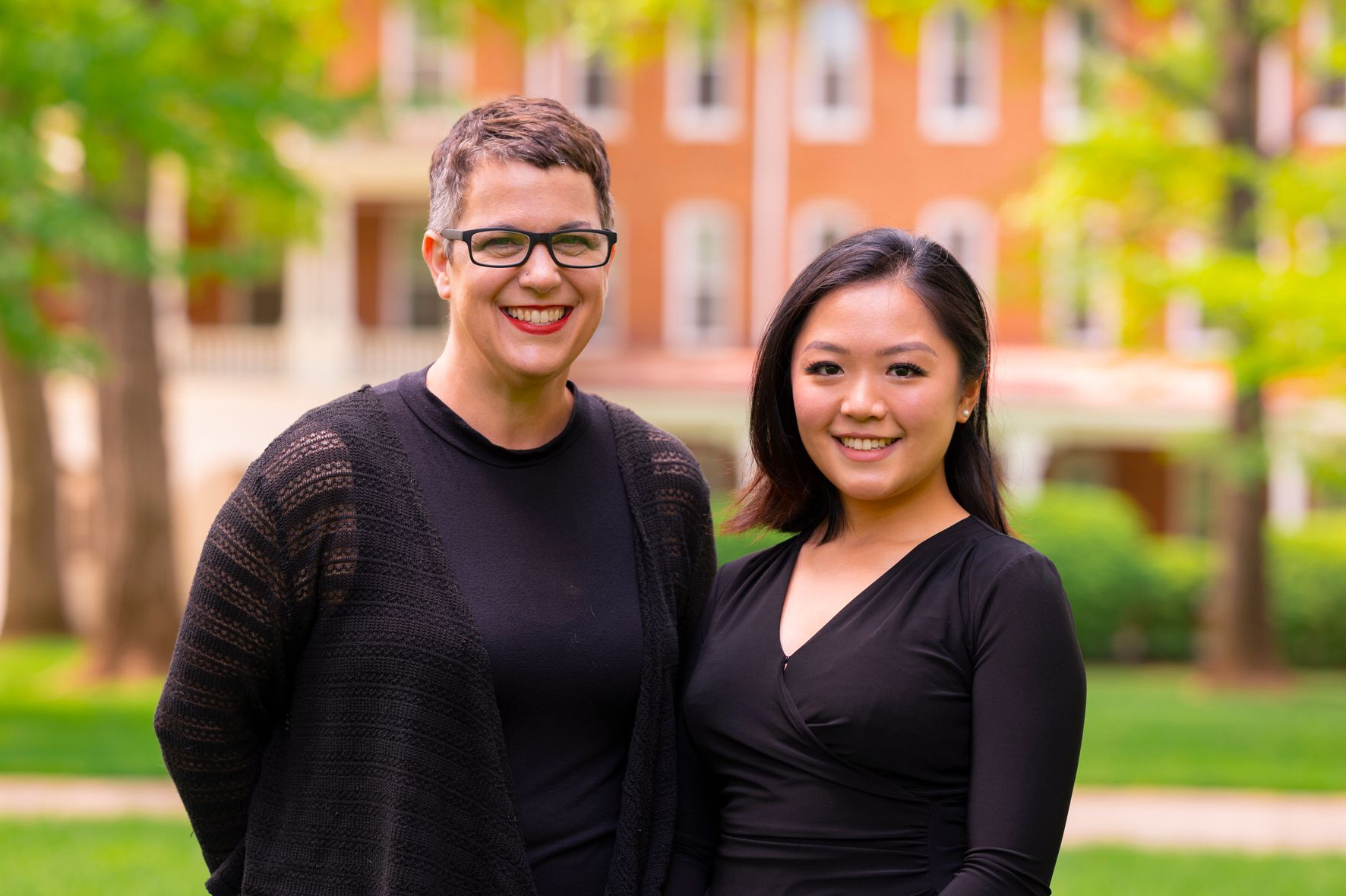 Wendy-Marie Martin and Rosie Wong '22