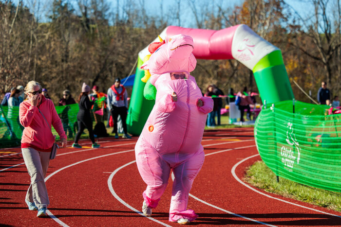 Girls on the Run GOTR 5K Fall 2024 - Hollins unicorn Cassidy Henderson