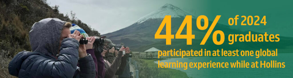 Global Learning Study Abroad Factoid Banner